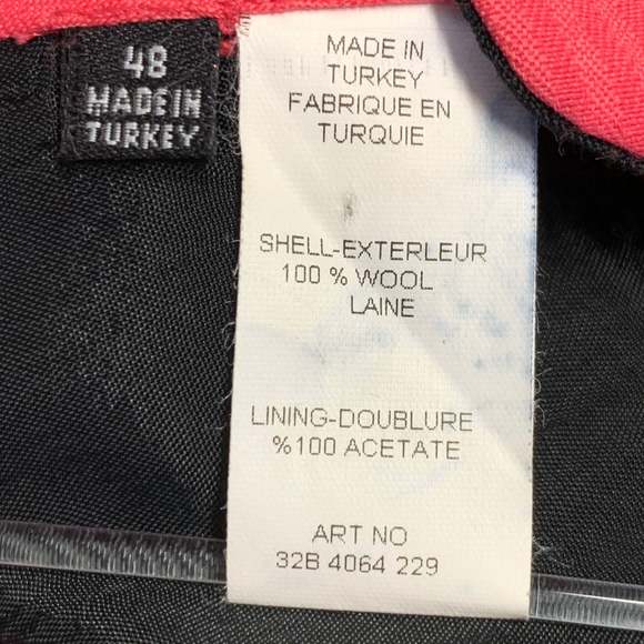 J. LINDEBERG Black Wool Flat Front Dress Pants - Picture 4 of 6